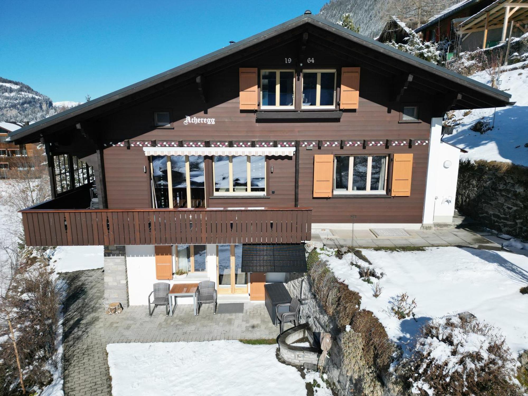 Chalet Acheregg Wengen Zewnętrze zdjęcie