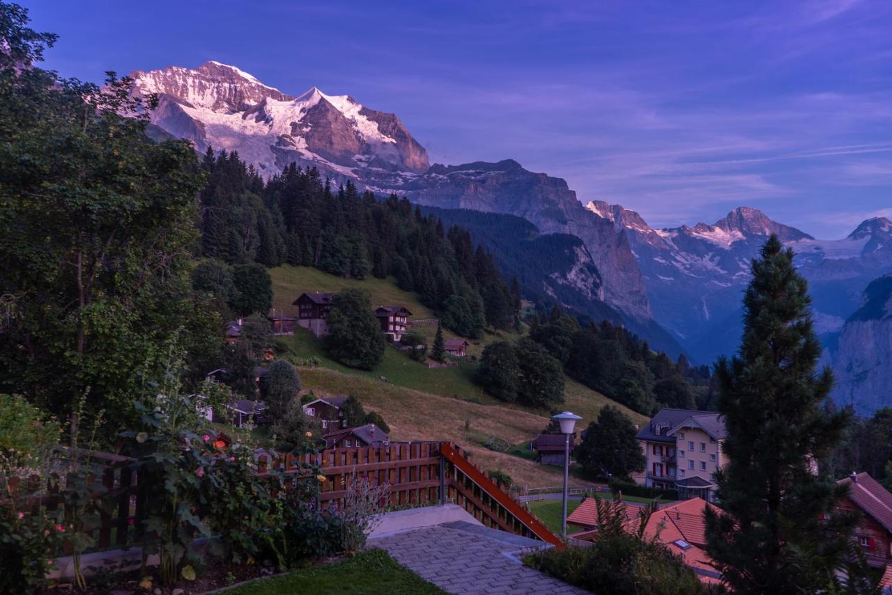 Chalet Acheregg Wengen Zewnętrze zdjęcie